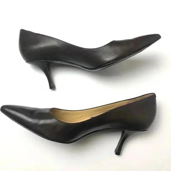 Cole Haan Vesta Pump Brown heels shoes size 10B - Picture 4 of 11